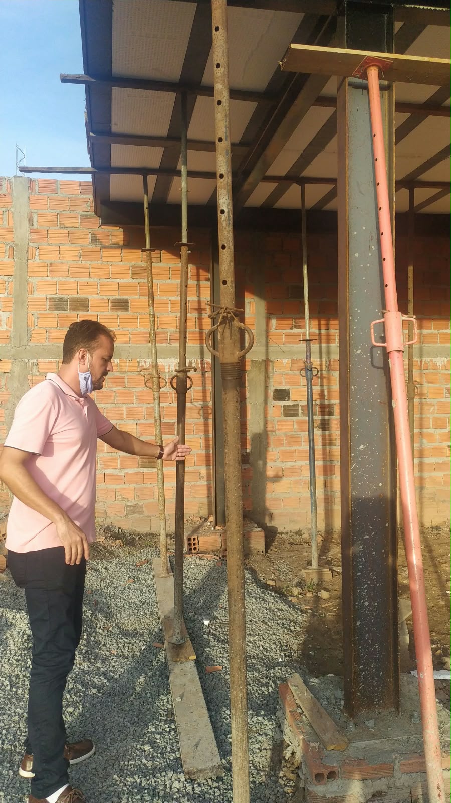 Registro da construção da Arena Zero 7