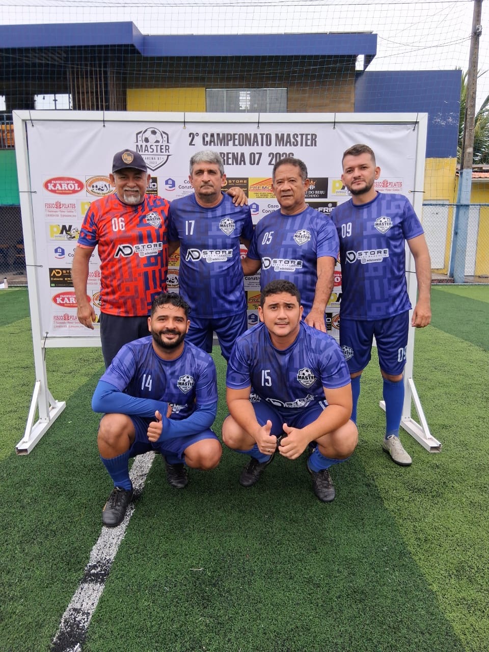 Elenco do Master Azul