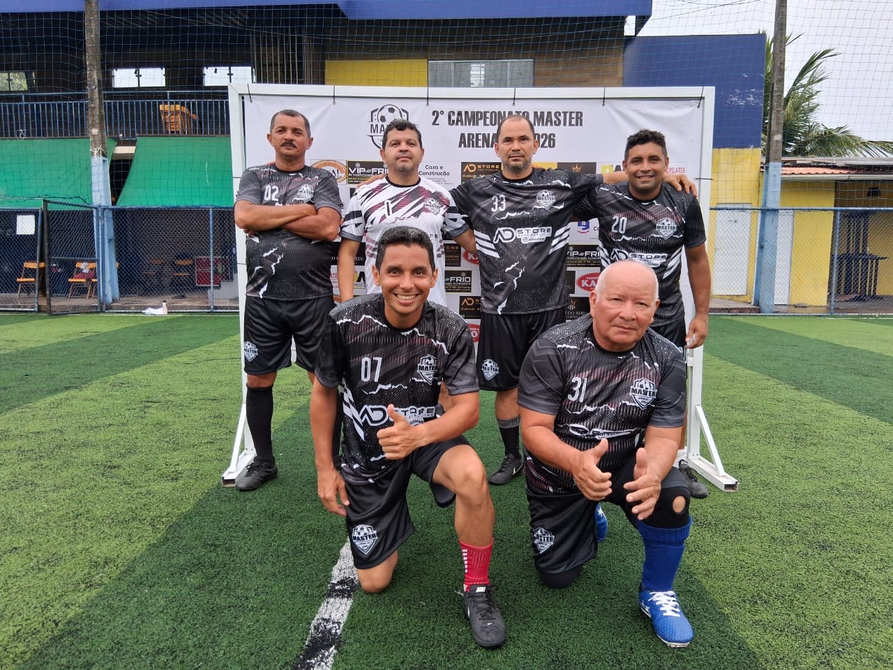 Elenco do Master Preto